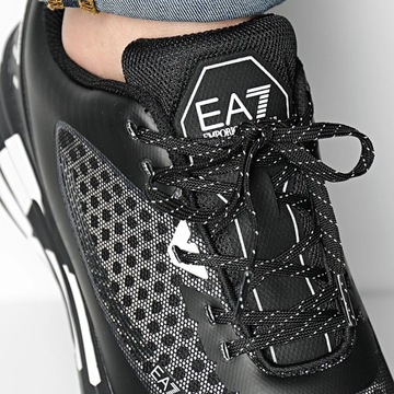 EMPORIO ARMANI EA7 sneakersy buty męskie NOWOŚĆ BLACK 41,5