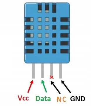 DHT11 Датчик температуры и влажности Arduino