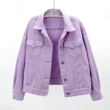 New Women's Denim Jacket Spring and Autumn 2022 Ca