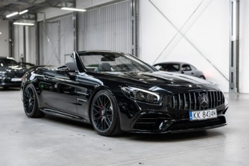 Mercedes SL R231 Roadster Facelifting AMG 5.5 63 AMG 585KM 2016 Mercedes SL 63 AMG Japonia. Bezwypadkowy. 25400 km, zdjęcie 3