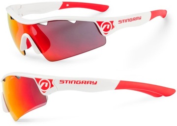 Okulary Rowerowe ACCENT STINGRAY + 2 Szkła ETUI