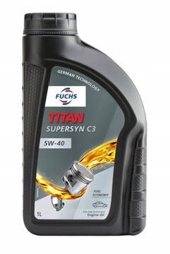 Olej silnikowy Fuchs Titan Supersyn 5W40 C3 1L