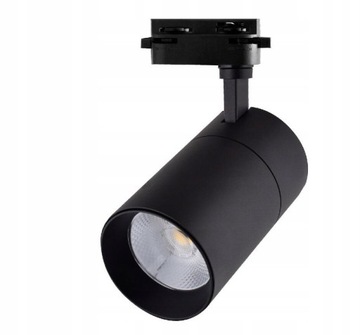 REFLEKTOR LED SZYNOWY CZARNY 30W 3 BARWY BLAUPUNKT