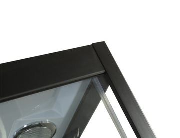 ВСТРАИВАЕМАЯ ПРЯМОУГОЛЬНАЯ ДУШЕВАЯ КАБИНА С ГИДРОМАССАЖОМ 120Х90Х215СМ MAZUR