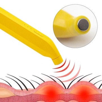 Компактный, быстрый инструмент для облегчения симптомов укусов насекомых, облегчение зуда, желтый