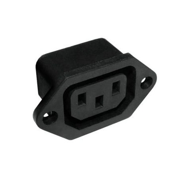 GNIAZDO IEC320 C13 10A komputerowe do obudowy