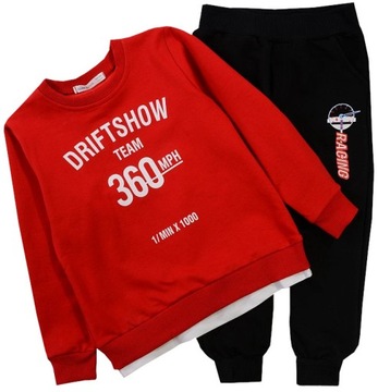 DRES KOMPLET SPODNIE BLUZA DRIFTSHOW 86 J200B