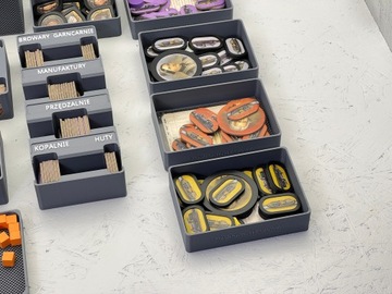 Insert pasujący do gry Brass Birmingham DELUXE (GAMU)