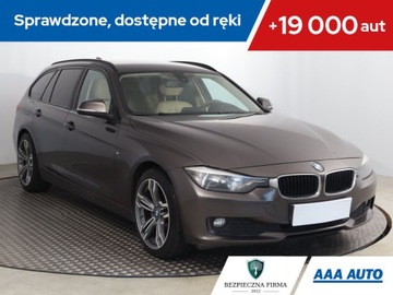 BMW Seria 3 E90-91-92-93 Touring E91 2.0 320d EfficientDynamics 163KM 2012 BMW 3 320 d, Skóra, Klima, Klimatronic, Tempomat