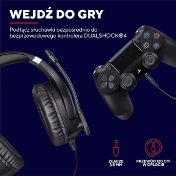 ИГРОВЫЕ НАУШНИКИ ДЛЯ PS4 И PS5 GXT 488 FORZE