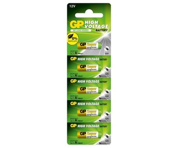 5x Bateria alkaliczna GP 27A MN27 12V CA22 EL812