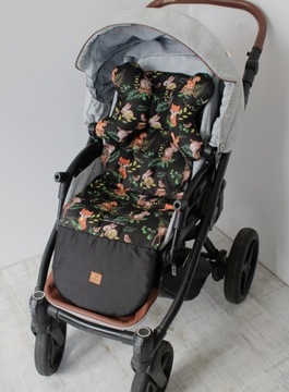 Вкладыш в коляску Fox XL 90 см + подушка + защитные чехлы + бесплатно