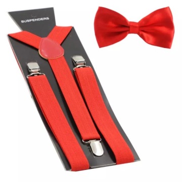 MUCHA SZELKI męskie czerwone