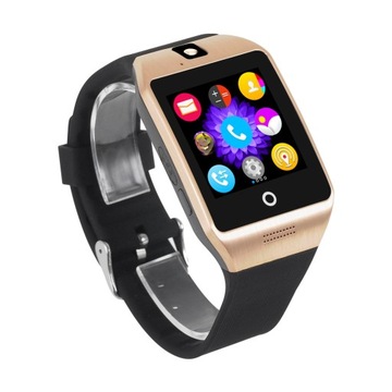 Q18 INTELIGENTNY ZEGAREK NA NADGARSTKU SMARTWATCH Z ŁADOWANIEM USB Z GNIAZDEM /SIM GSM -LOS