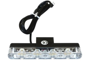 LED СТРОБоскопы 16W SLIM синий красный тонкий