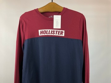 Bluzka męska long sleeve HOLLISTER r.S 100% cotton