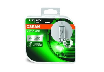 Лампы OSRAM H7 DUO-PACK LONG LIVE 12 В 55 Вт