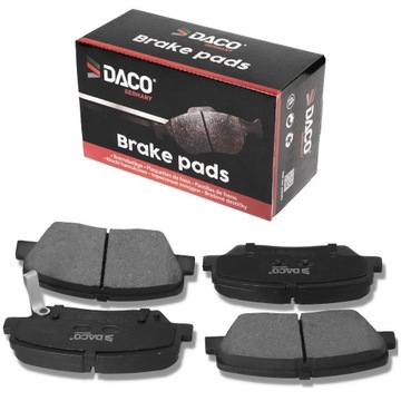 DACO KLOCKI HAMULCOWE HYUNDAI I30 11- PRZÓD