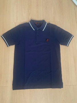 KARRIMOR K100 Koszulka Polo Granatowa M -70% Made in Portugal