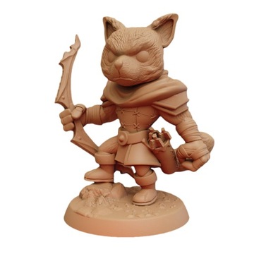 Figurki Dice Head CIBI Dog Ranger RPG