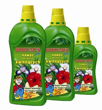 BIOHUMUS SUPER FORTE DO ROŚLIN KWITNĄCYCH 750ml
