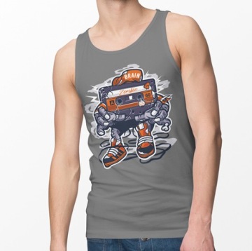 TANK TOP ANIMOWANE ZOMBIE CASETTE
