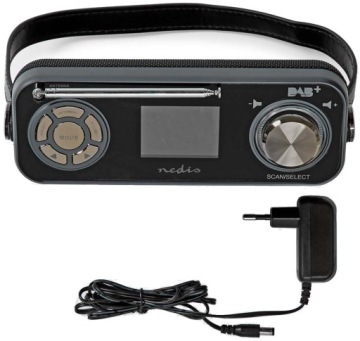 Радио NEDIS RDDB5200BK DAB+ BT USB AUX Черный