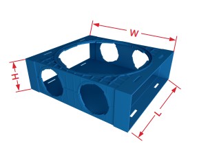 Moduł bazowy Ventiflex MBVT+75