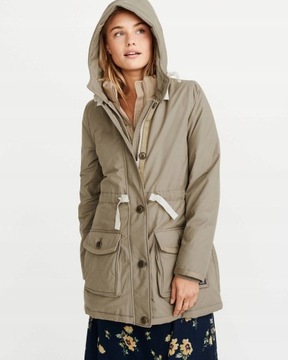 Abercrombie Hollister kurtka damska parka L