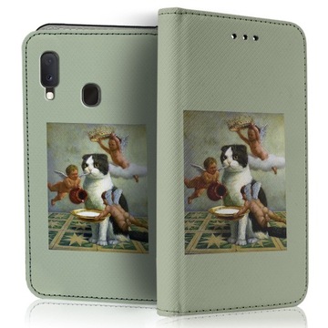 PREMIUM ETUI CASE POKROWIEC NA TELEFON ZAMYKANE DO SAMSUNG GALAXY A20E