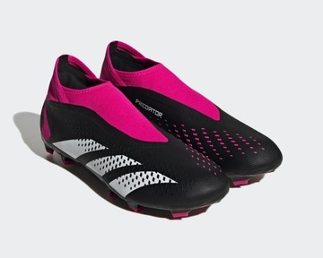 ЧЕРНЫЕ КРОССОВКИ ADIDAS PREDATOR ACCURACY.3 LL FG