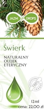 Świerk naturalny olejek eteryczny 12 ML