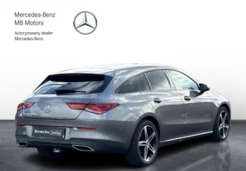 Mercedes CLA C118/X118 Shooting Brake 2.0 200d 150KM 2020 Mercedes-Benz CLA Shooting Brake Kamera Czujniki LED MBUX Ambiente FV Vat23, zdjęcie 4