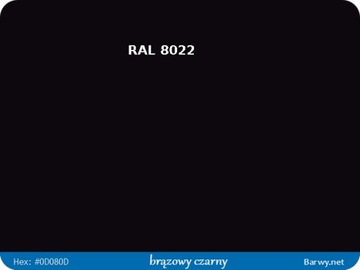 ЧЕРНЫЙ АКРИЛОВЫЙ ПОЛИУРЕТАН 2:1 ПО RAL 337
