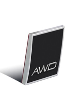 EMBLEMAT LOGO ZNACZEK VOLVO AWD S60 V60 - NAKLEJKA
