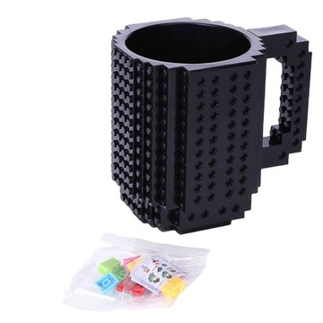 КРЕАТИВНАЯ КИРПИЧНАЯ КРУЖКА + БЛОКИ НАБОР БЛОКОВ В ПОДАРОК ​​ЕМКОСТЬ 350мл