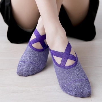 Носки для пилатеса, женская танцевальная обувь