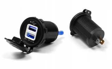 Двойная розетка USB для мотоцикла