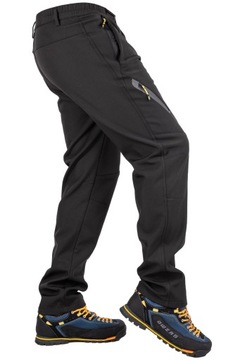 ТРЕККИНГОВЫЕ БРЮКИ ЧЕРНЫЕ SOFTSHELL FREZZI Размер 2XL