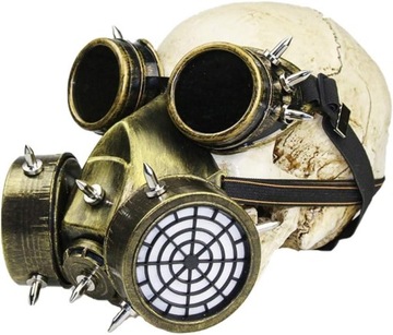1шт Хэллоуин Противогаз Косплей Костюм SteampunkMa