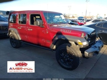 Jeep Wrangler IV 2021 Jeep Wrangler UNLIMITED WILLYS, od ubezpieczalni 2.0 Benzyna 270KM