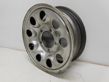 4× DISK OCELOVÝ SUZUKI OE 15 JIMNY VITARA SAMURAI 5,5J ET5 5.5" X 15" 5X139.7 ET 5