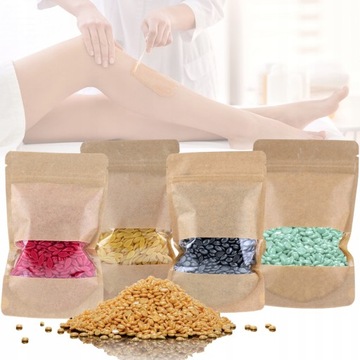 Zestaw do depilacji wosk twardy Italwax 2+2 gratis