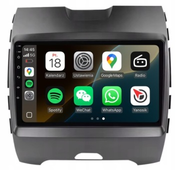Ford Edge Radio Navigace Android Carplay Mapy