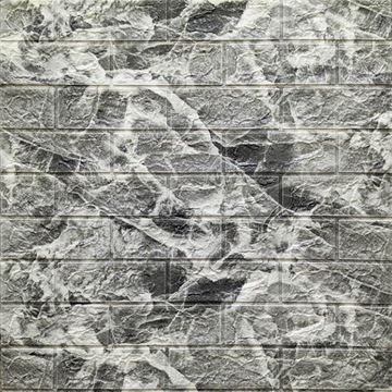 Panel Ścienny 70cm*77cm*0,5cm Marmur Czarny-Biały