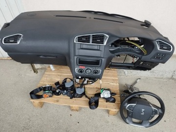 CITROEN DS4 2012 DESKA KOKPIT PÁSY ULOŽENÍ GB