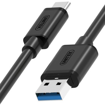 КАБЕЛЬ FAST USB USB Type-C Кабель USB 3.1 UNITEK черный 1м x 10 шт.