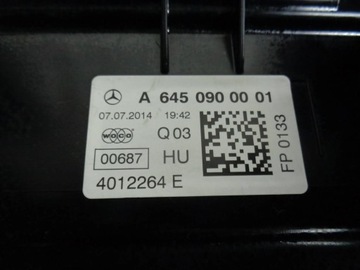 MERCEDES GLA 2.2 CDI X156 13-19R POUZDRO FILTRU VZDUCHU A6450900001