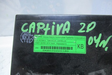 CAPTIVA 07R PANEL KLIMATIZACE 96436272