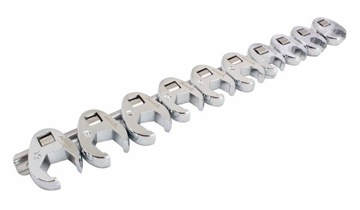 KLUCZE OTWARTE 3/8″ 10 - 19mm – 10 sztuk A-10CR38